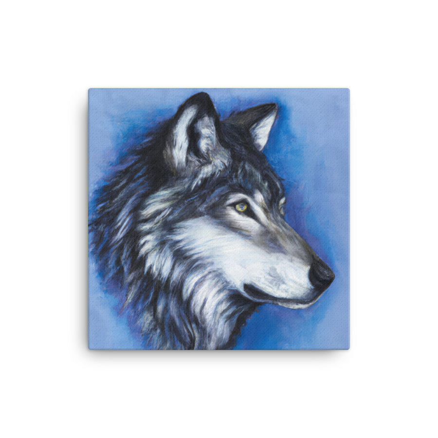 Wolf Canvas 12x12